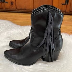 Wild Fable Women Mid-Calf Boots In Black Size 9.5